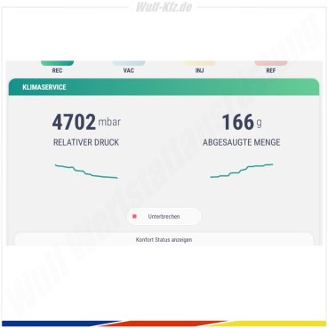 Texa Klimaservicegerät Konfort 760 Touch *MEN@WORK*
